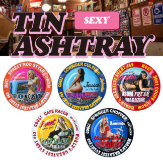 【08-0101-01】セクシー ティン アシュトレイ 灰皿 ブリキ SEXY(参考上代￥600/ロット:3)