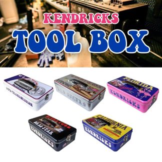 【70TB】70'S レトロ ヴィンテージ ツールボックス ブリキ缶 KENDRICKS(参考上代￥1800/ロット:2)