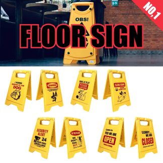 【FSMS1】フロアサイン NO.1 メッセージサイン 置き看板 看板 サイン メッセージ(参考上代￥1500/ロット:2)