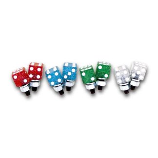 【AA113G】グリッターダイス ライセンスボルト 2本セット サイコロ DICE(参考上代￥1300/ロット:2)