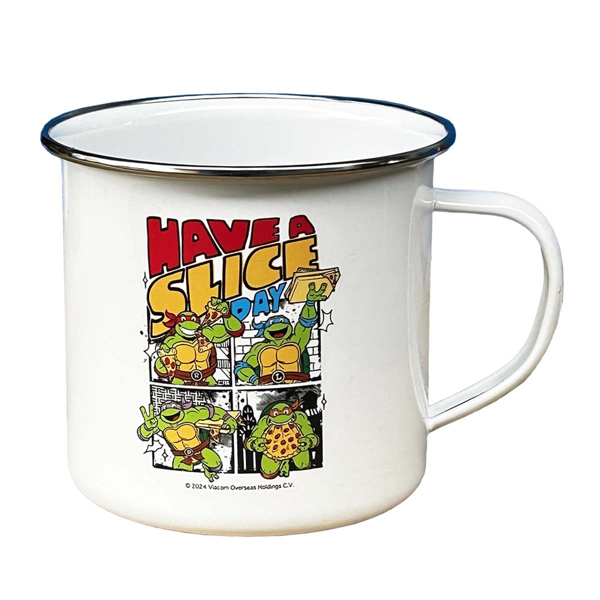 TMNTMG】ミュータント タートルズ スチール マグカップ TMNT ティーン