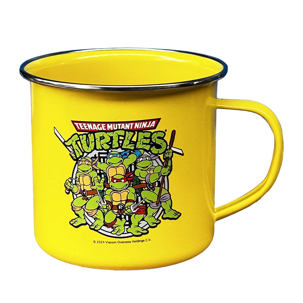 TMNTMG】ミュータント タートルズ スチール マグカップ TMNT ティーン
