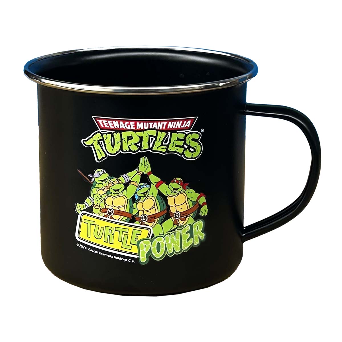 TMNTMG】ミュータント タートルズ スチール マグカップ TMNT ティーン