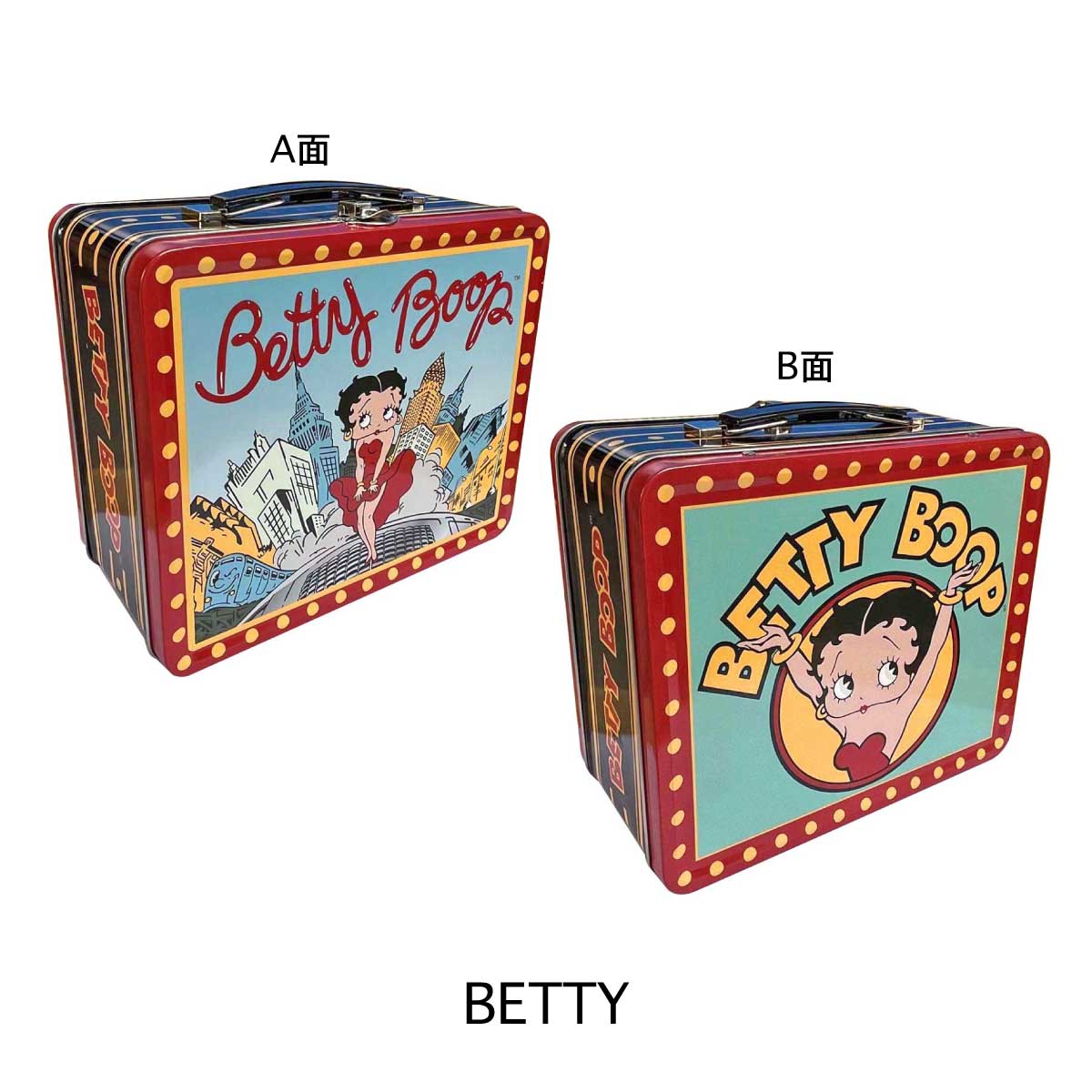 VTLB】ヴィンテージ ランチボックス ブリキ缶 VINTAGE LUNCH BOX