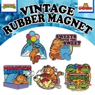【08-0008-04】ラバーマグネット GARFIELD TURTLES ラバー製 マグネット(参考上代￥580/ロット:3)