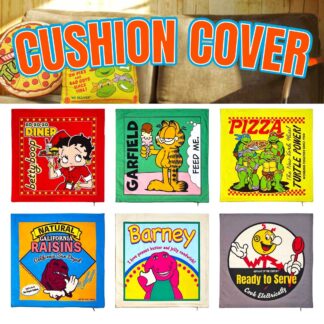 【08-0067-01】クッション カバー アメリカン キャラクター アドバタイジング(参考上代￥2400/ロット:2)