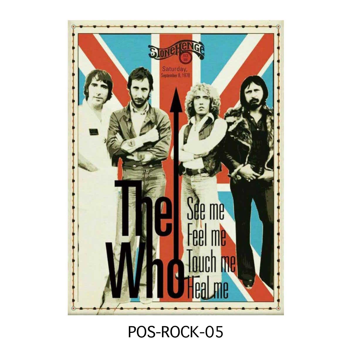 VRBP1】ヴィンテージ ロックバンド ポスター Lサイズ VOL.1 VINTAGE