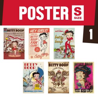 【BPP1】ベティ ブープ ポスター Sサイズ BETTY BOOP POSTER(参考上代￥480/ロット:3)