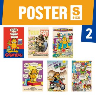 【GFP1】ガーフィールド ポスター Sサイズ GARFIELD(参考上代￥480/ロット:3)