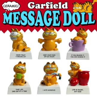 【08-0115-01】ガーフィールド メッセージドール スタチュー GARFIELD(参考上代￥4500/ロット:1)