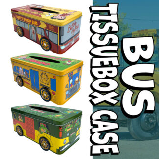 【08-0103-01】バス型 ティッシュボックスケース ティッシュ ケース ボックス(参考上代￥3200/ロット:1)