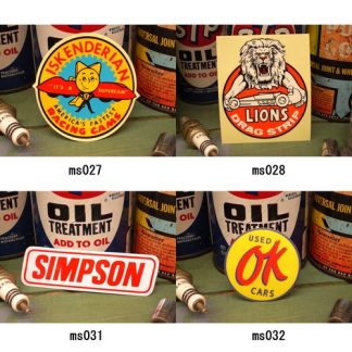 【ms027】レーシング ステッカー ISKENDERIAN SIMPSON イスケンデリアン シンプソン 耐水性加工 アメリカン雑貨(参考上代￥300/ロット:5)