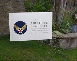 【lc-yd-usaf】ヤードサイン(U.S.AIR FORCE）(参考上代￥1800/ロット:3)