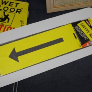 【ag-008】ステンシル　【→ 矢印 】　セーフティサイン プラスチック製 HANSON stencils(参考上代￥1800/ロット:3)