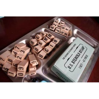 【stamp06】ステンシル スタンプ / STENCIL STAMP＆専用インク(参考上代￥2980/ロット:1)