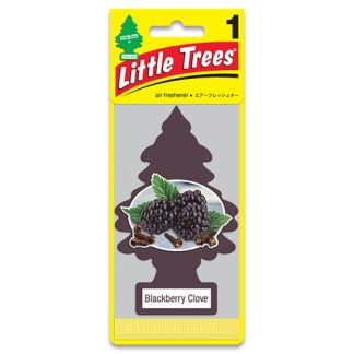 【17343】リトルツリー エアフレッシュナー LittleTrees ブラックべリー クローブ Black Berry Clove(参考上代￥270/ロット:12)