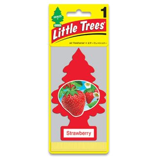 【10312】リトルツリー エアフレッシュナー LittleTrees ストロベリー Strawberry(参考上代￥270/ロット:12)