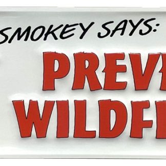 【SMOKEYS】スモーキーベア エンボスサイン Sサイズ 看板 SMOKEY BEAR(参考上代￥3800/ロット:1)