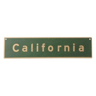 【SLW036】ミニサインボード [California / SLW036] MDF看板 アメリカン雑貨(参考上代￥400/ロット:10)