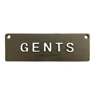 【SLW091】アイアンプレート [GENTS / SLW091] 看板 アメリカン雑貨(参考上代￥600/ロット:10)