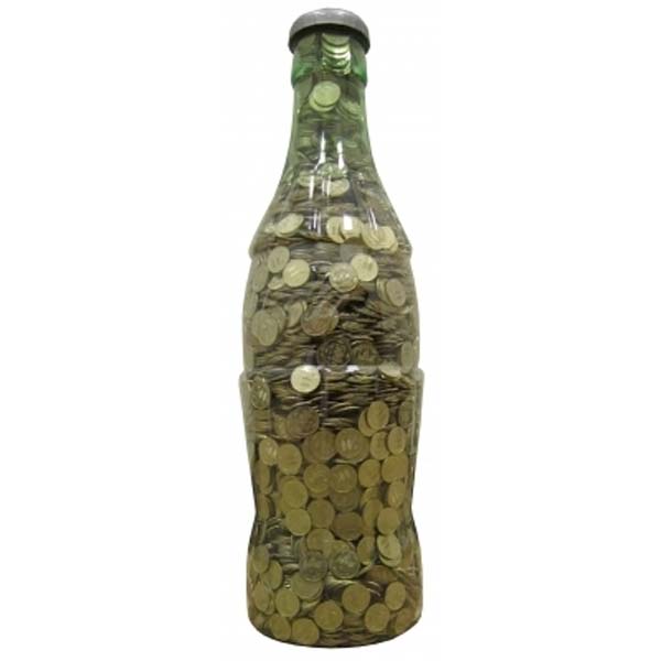 2231】コカコーラ ジャイアント ボトル バンク コンツアーボトル 貯金