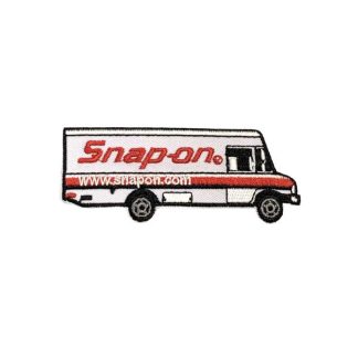 【TW-014】ワッペン スナップオン トラック Snap-on アメリカン雑貨(参考上代￥480/ロット:5)