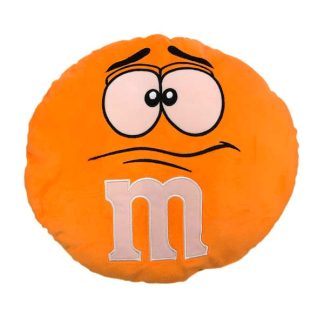 【MMCUSHIONG】M&M's フェイス クッション オレンジ エムアンドエムズ(参考上代￥4000/ロット:1)