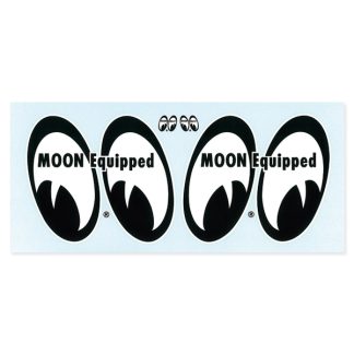 【DM003】ムーンイクイップド 4アイズ 水貼り ステッカー MOONEYES(参考上代￥1200/ロット:3)