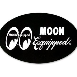 【MQD027BK】ムーンイクイップド オーバル ステッカー MOONEYES ムーンアイズ MQD027BK(参考上代￥400/ロット:3)
