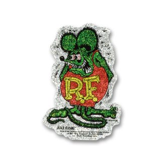 【RDF033】ラットフィンク クレイジーフレーク ステッカー RATFINK(参考上代￥800/ロット:3)