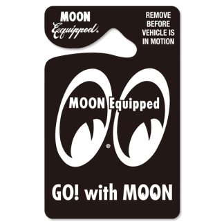 【MQG164BK】ムーンイクイップド アイシェイプ パーキング パーミット MOON Equipped MOONEYES(参考上代￥450/ロット:3)