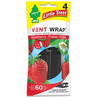 【52736】リトルツリー ヴェントラップ ストロベリー エアフレッシュナー LittleTrees(参考上代¥800/ロット:4)