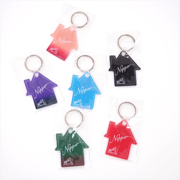 NIP-10126】ニッパー おうち キーホルダー キーリング キーチェーン