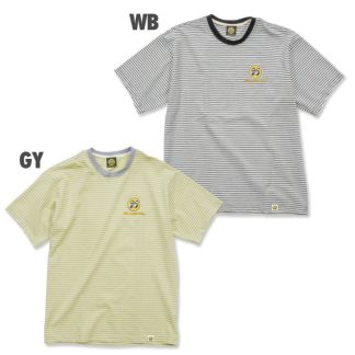 【TM858】ムーンアイズ アイボール ペンシル ストライプ Tシャツ MOONEYES(参考上代￥6300/ロット:1)