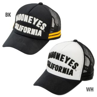 【CM173】ムーンアイズ フェルト パッチ メッシュキャップ MOONEYES(参考上代￥3900/ロット:1)