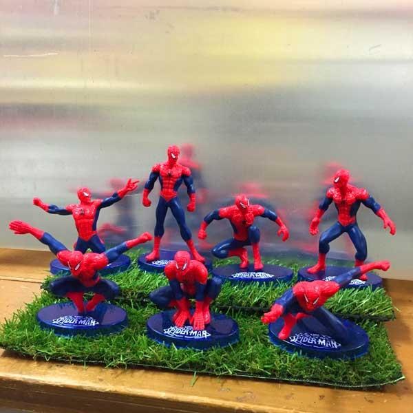 SPIDERMANFS】スパイダーマン アクション フィギュア 7種セット