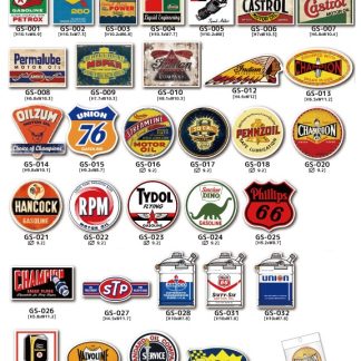 【GRST】ガレージ ステッカー 32種 車 モーター レーシング(参考上代￥300/ロット:5)