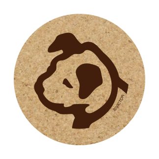 【NIP-10181】ニッパー コースター 2色セット NIPPER ビクター ビクター犬 VICTOR(参考上代￥600/ロット:3)