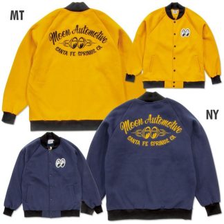 【MQW057】ムーンアイズ Automotive スウェット バーシティ ジャケット MOONEYES(参考上代￥18000/ロット:1)