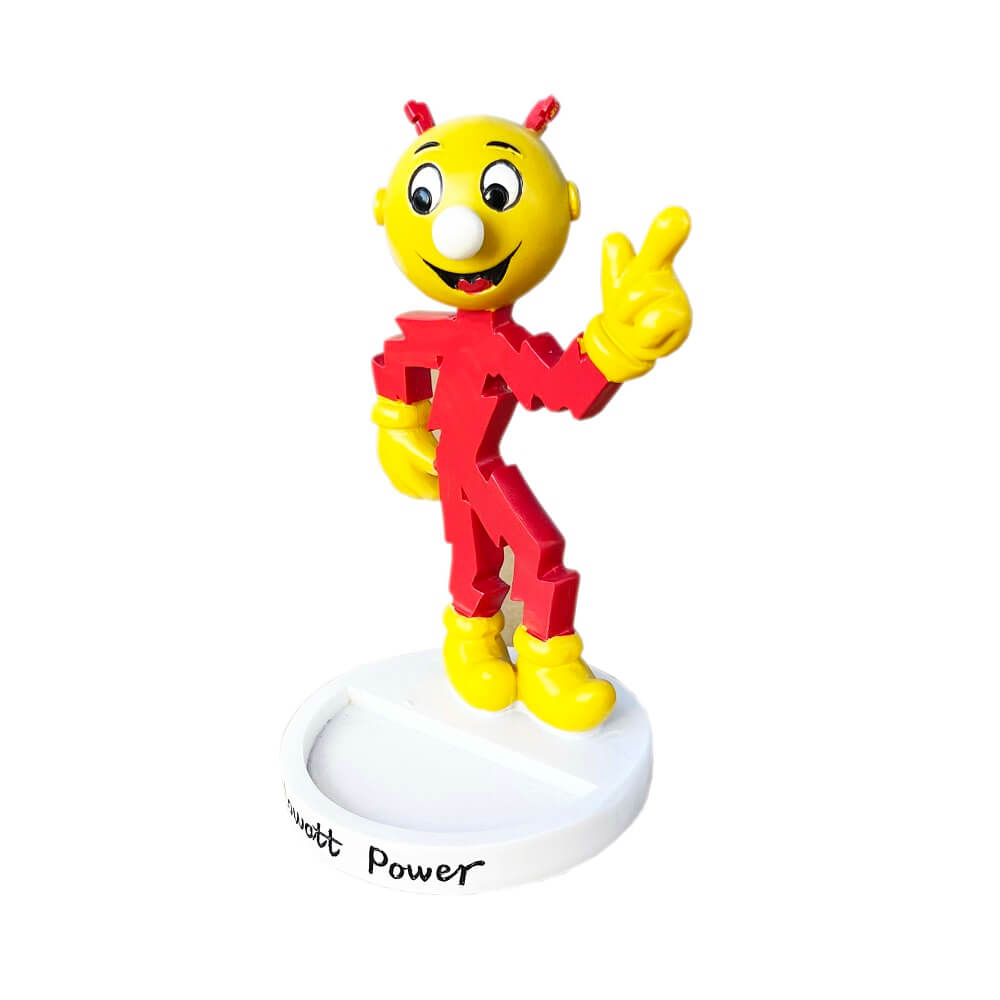 レディキロワット　ポリレジンスタチュー FEPCST】ポリレジン スタチュー レディキロワット REDDY KILOWATT(参考