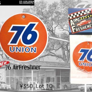 【76AF】76 ユノカル ロゴ エアフレッシュナー バニラの香り アメリカン 芳香剤(参考上代￥350/ロット:5)