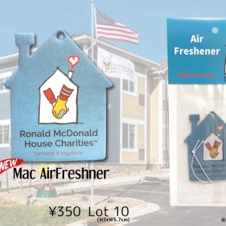 【MHAF】ロナルド マクドナルド ハウス エアフレッシュナー ブルーベリーの香り 芳香剤 McDonald(参考上代￥350/ロット:5)