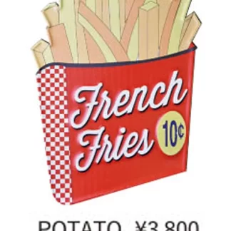 BIG TINサイン(POTATO)(参考上代¥3800/ロット:1)