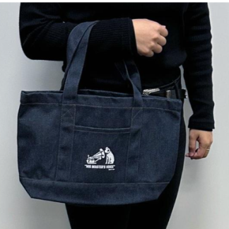 【NIP-10230】ニッパー・デニムライクトートバッグ（S） BK×YE VICTOR NIPPER 正規ライセンス商品(参考上代￥2000/ロット:1)