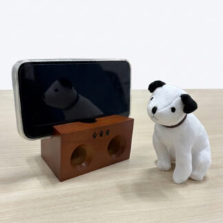 【NIP-10246】ニッパー ラバーウッド スピーカー ダブルホーン NIPPER ビクター ビクター犬 VICTOR(参考上代￥2200/ロット:1)