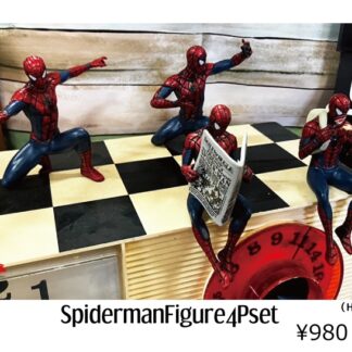 【SPF4】スパイダーマン フィギュア 4Pアソート SPIDERMAN(参考上代￥980/ロット:4)