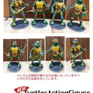 【TAF4】タートルズ アクション フィギュア 4種アソート TURTLES TMNT(参考上代￥2200/ロット:4)