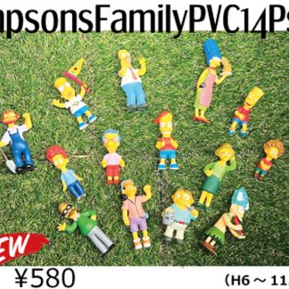 【SSPF】シンプソンズ ファミリー PVC フィギュア アソート SIMPSONS(参考上代￥580/ロット:14)