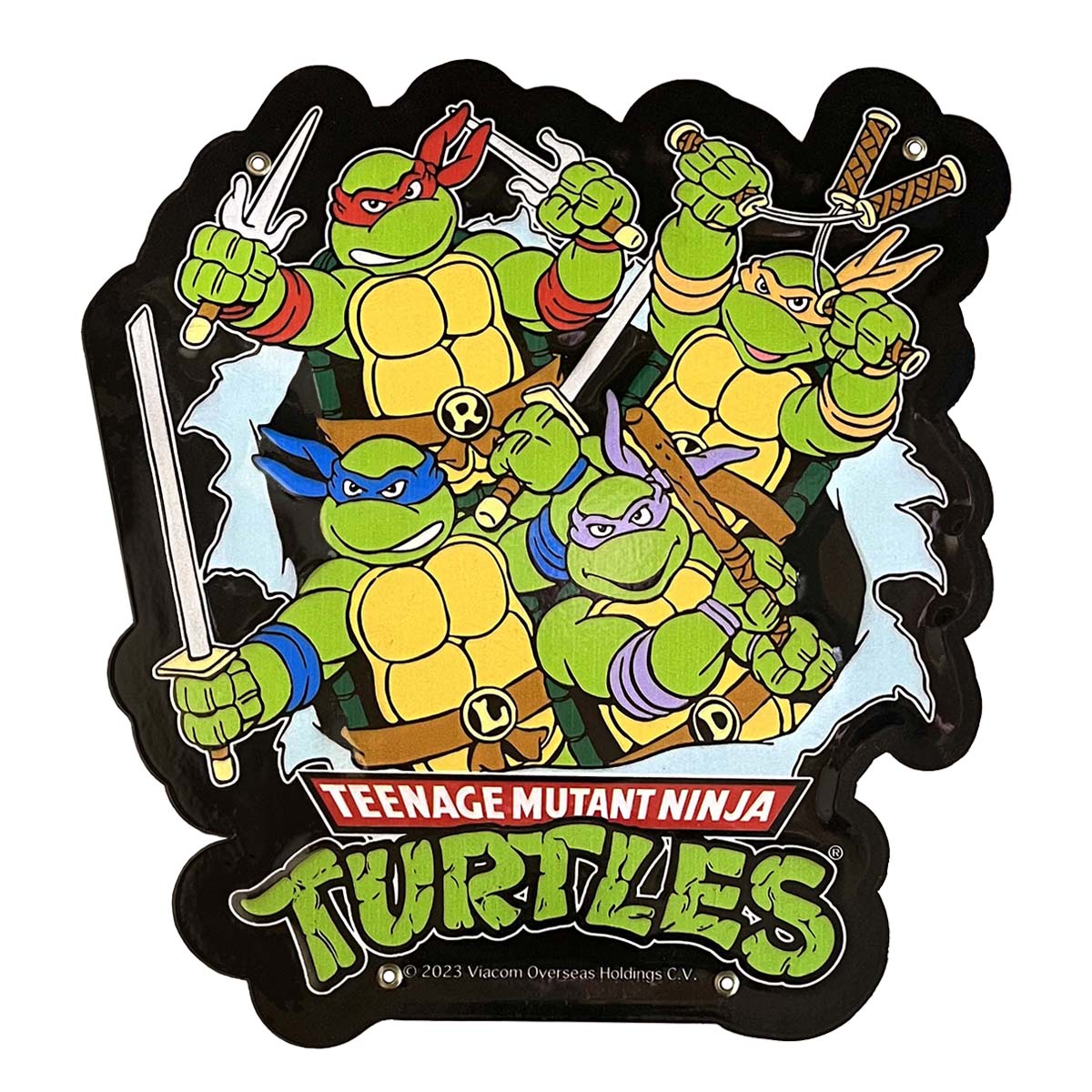 TMNTME】ミュータント タートルズ ミニ エンボスサイン TMNT ティーン