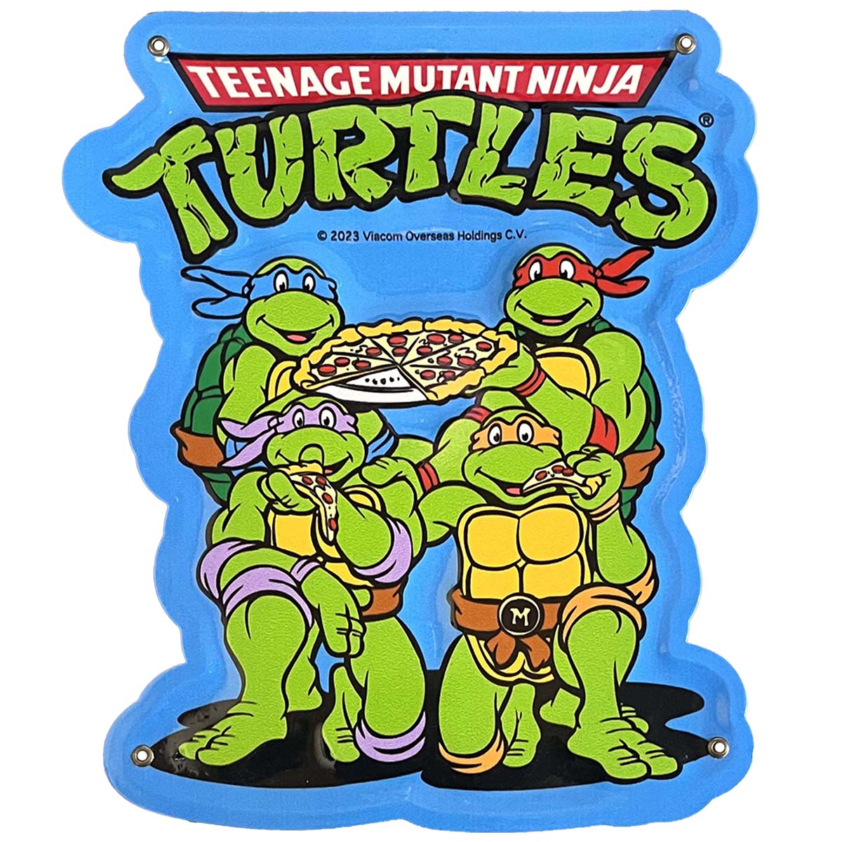 TMNTME】ミュータント タートルズ ミニ エンボスサイン TMNT ティーン
